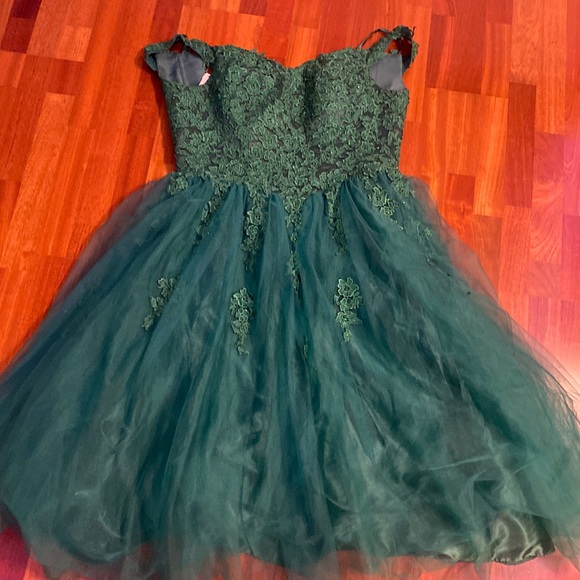 Dresses Offtheshoulders Emerald Green Prom Dress Poshmark